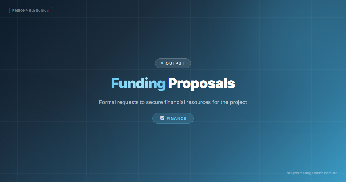 Funding Proposals PMBOK 8