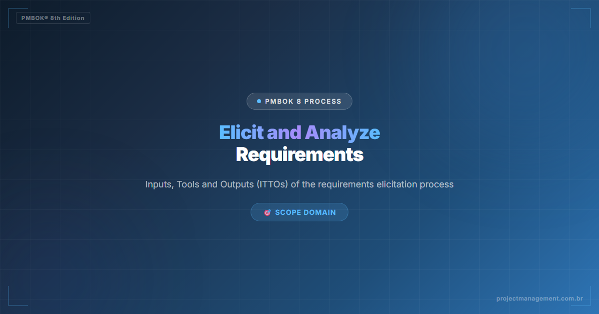 Elicit and Analyze Requirements in PMBOK 8 — Complete Guide