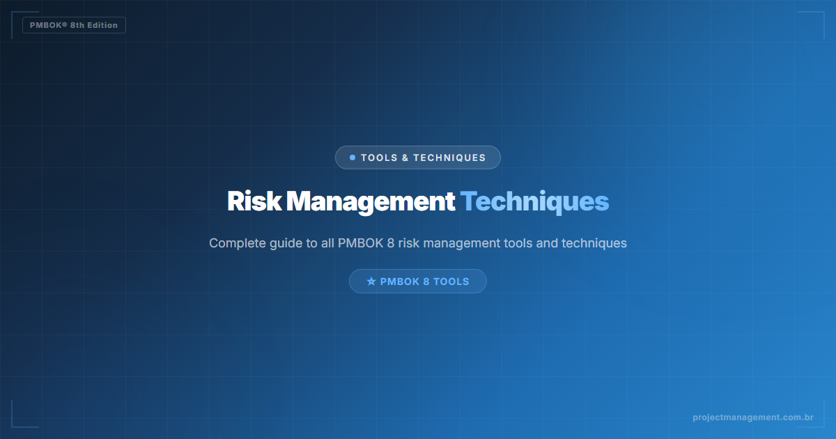 Risk Management Techniques — Complete Guide — PMBOK 8