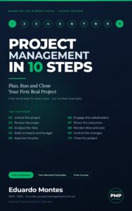 Capa do livro Project Management in 10 Steps