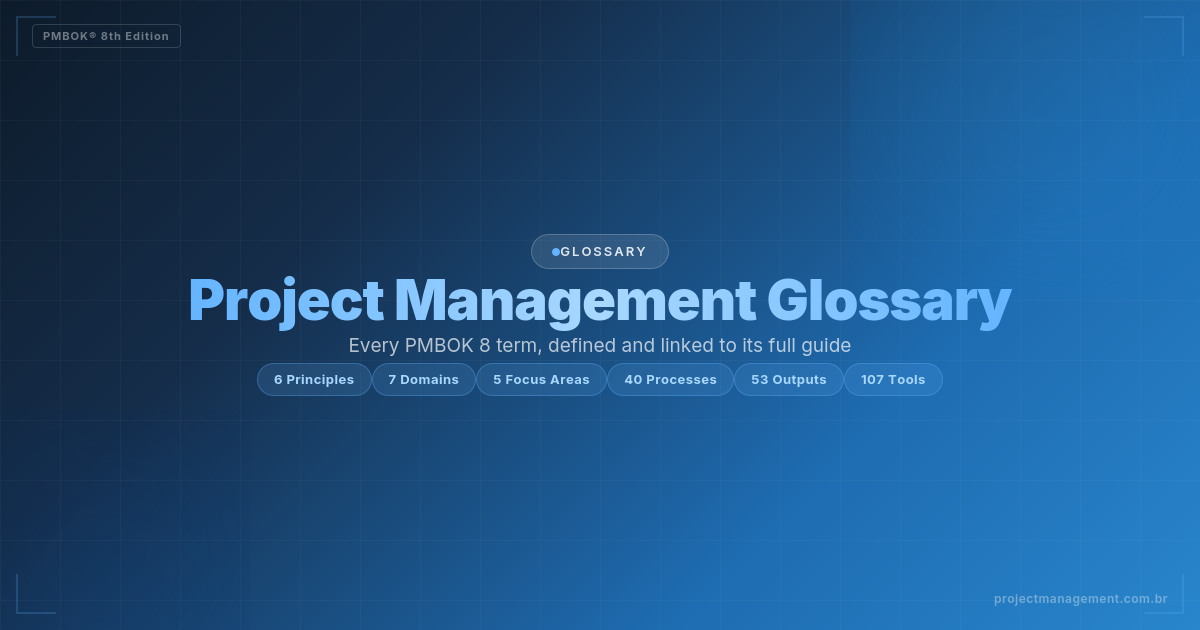 Project Management Glossary