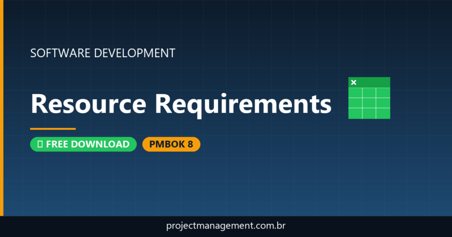 Resource Requirements Software Development Project