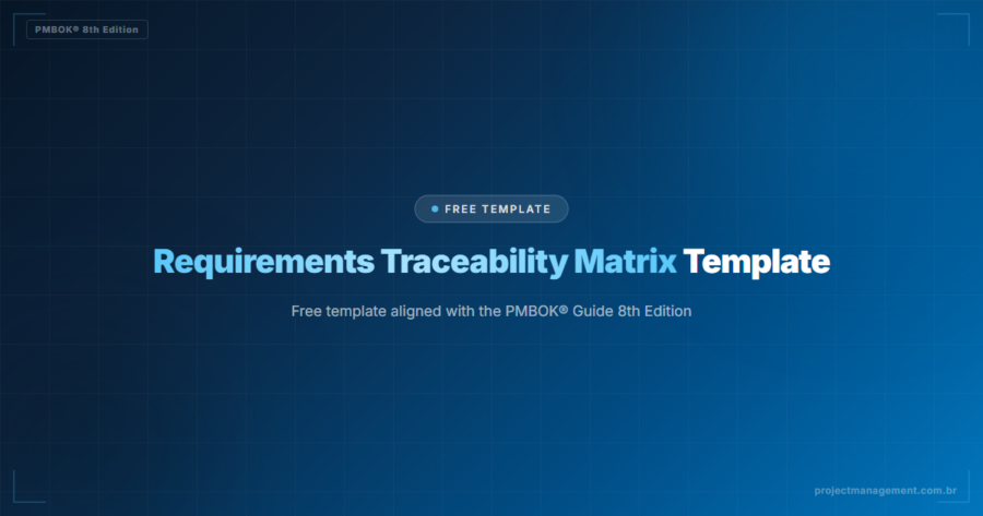 Requirements Traceability Matrix Template — Free Download (PMBOK 8)