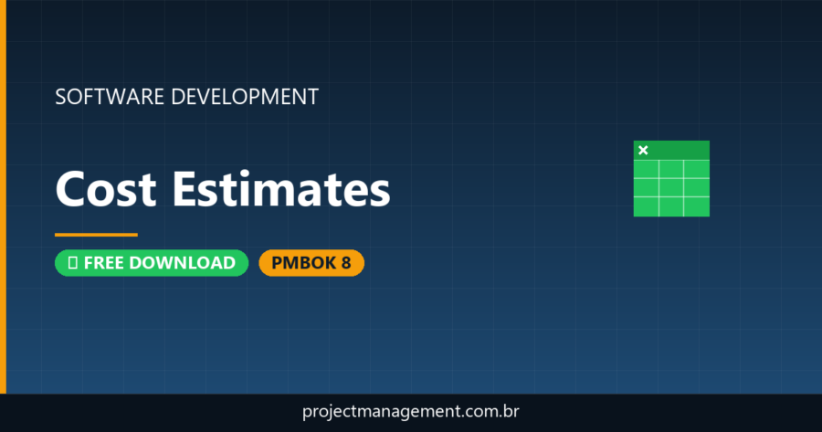 Cost Estimates Software Development Project