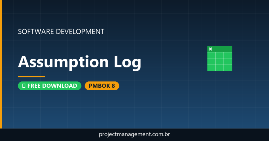 Assumption Log Software Development Project