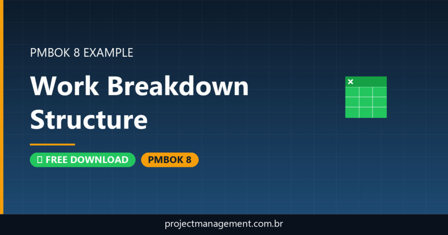 Work Breakdown Structure Example — Website Launch Project