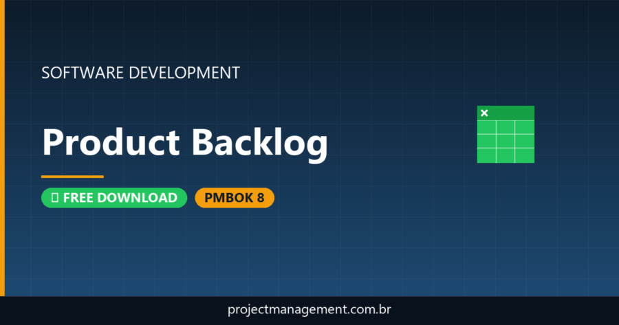 Product Backlog Software Development Project