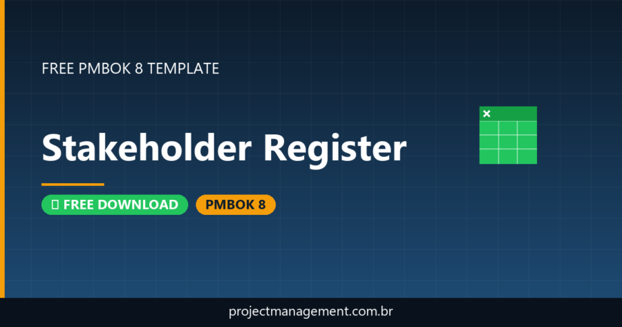 Stakeholder Register PMBOK 8