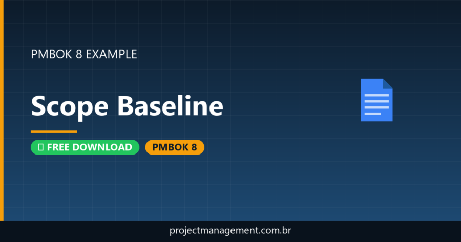 Scope Baseline Example — Website Launch Project