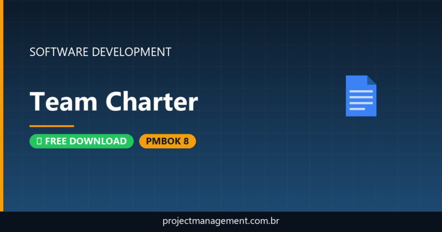 Team Charter Software Development Project