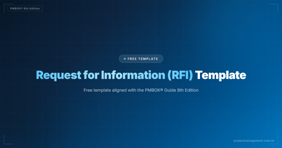Request for Information (RFI) Template — Free Download (PMBOK 8)