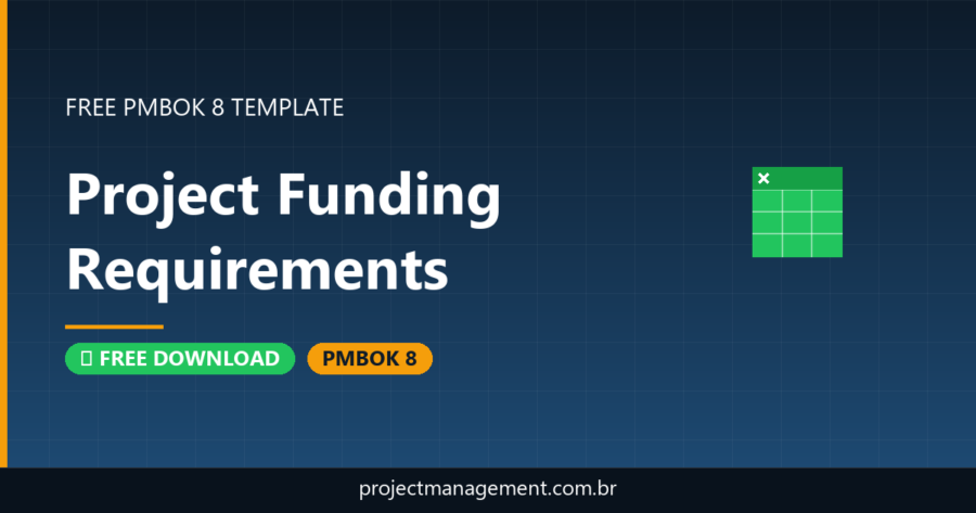 Project Funding Requirements Template — Free Download (PMBOK 8)