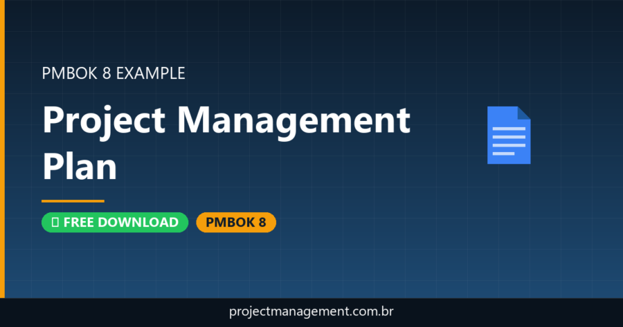 Project Management Plan Example — Website Launch Project