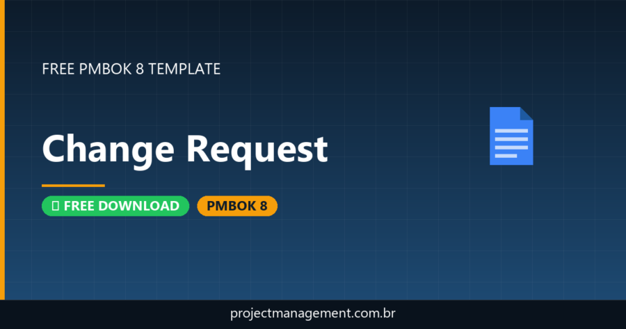 Change Request Template — Free Download (PMBOK 8)