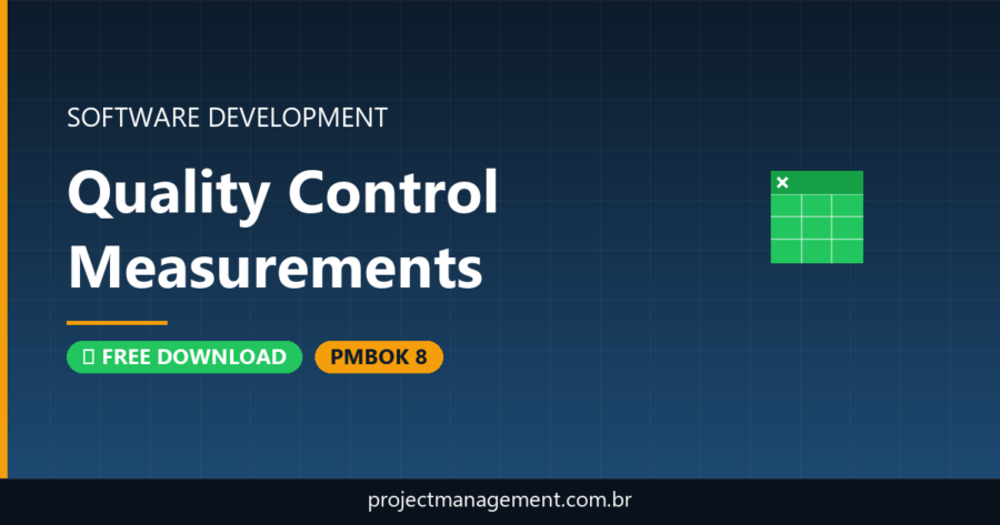 Quality Control Measurements Software Development Project