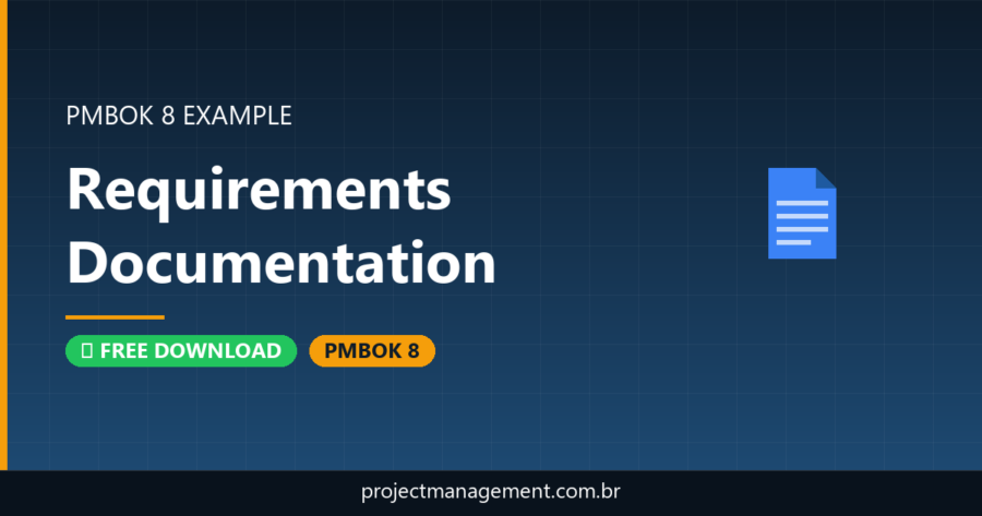 Requirements Documentation Example — Website Launch Project