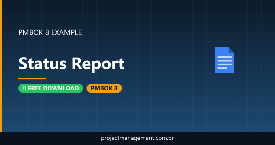 Status Report Example — Website Launch Project