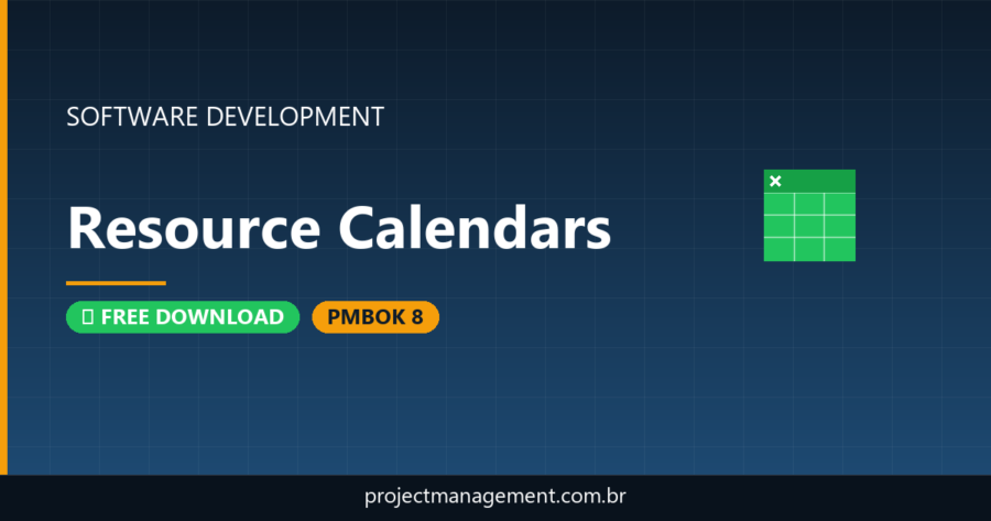 Resource Calendars Software Development Project