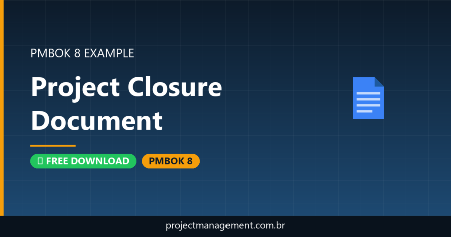 Project Closure Document Example — Website Launch Project