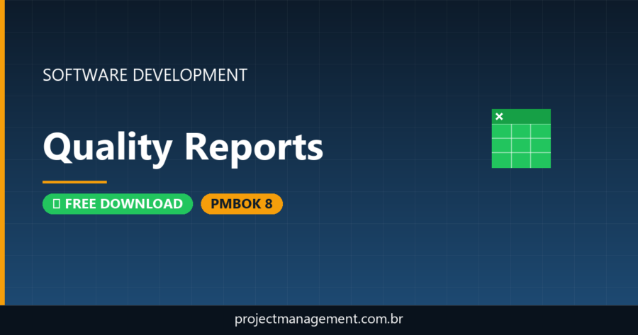 Quality Reports Software Development Project