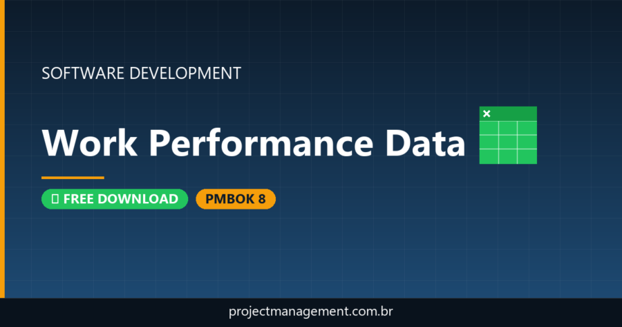 Work Performance Data Software Development Project